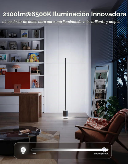 Lámpara de pie Govee 3, H16B0 con tecnología Luminblend Plus, Inteligente
