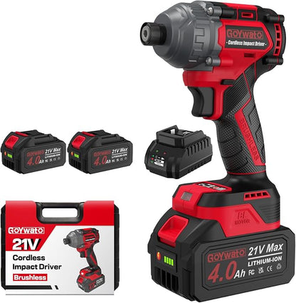 Pistola De Impacto Inalámbrica 21V Sin Escobillas Kit USADO