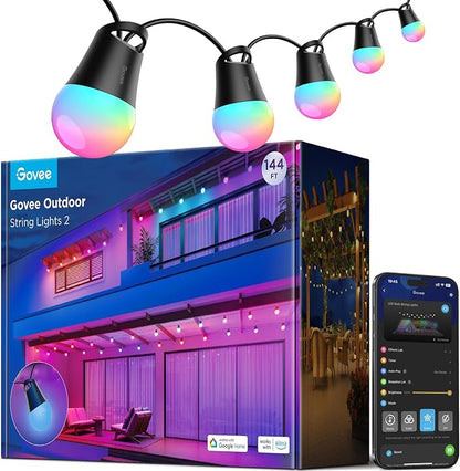 Luces De Cadena Inteligentes Govee 144 Pies Led.