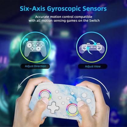 Mando de Efecto Hall Con Joystick,  NexiGo.