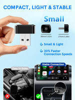 Adaptador inalámbrico CarPlay Plug and Play