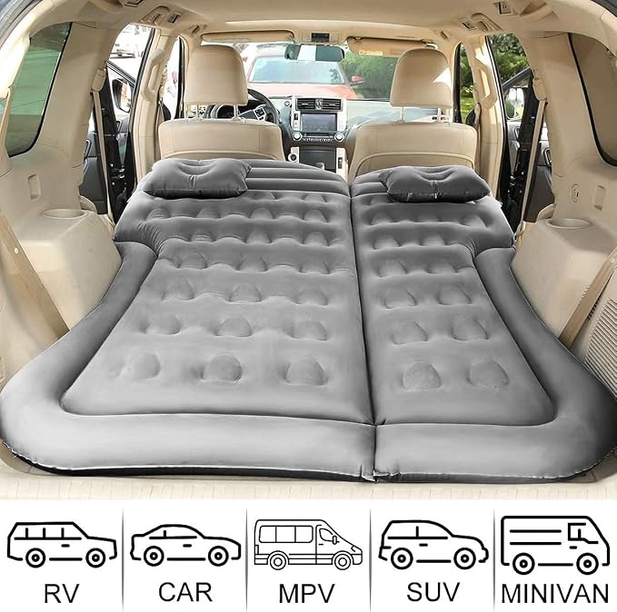 Colchón Inflable SUV- Portátil Camping Auto RV/MPV