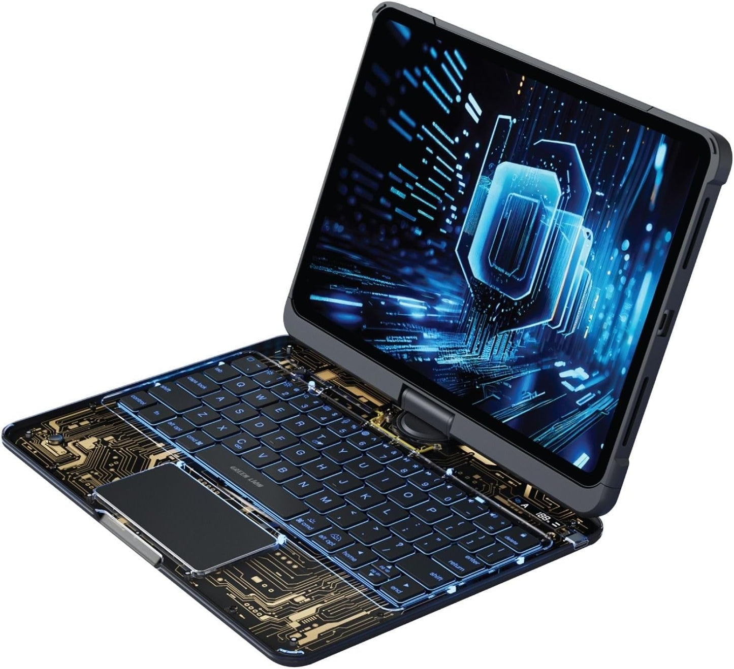 iFacemall Funda teclado iPad 9.ª generación (0.2")