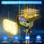 Luces solares impermeables para exteriores NYMPHY