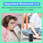 Reproductor de MP3 de 64 GB con Bluetooth 5.2 negro