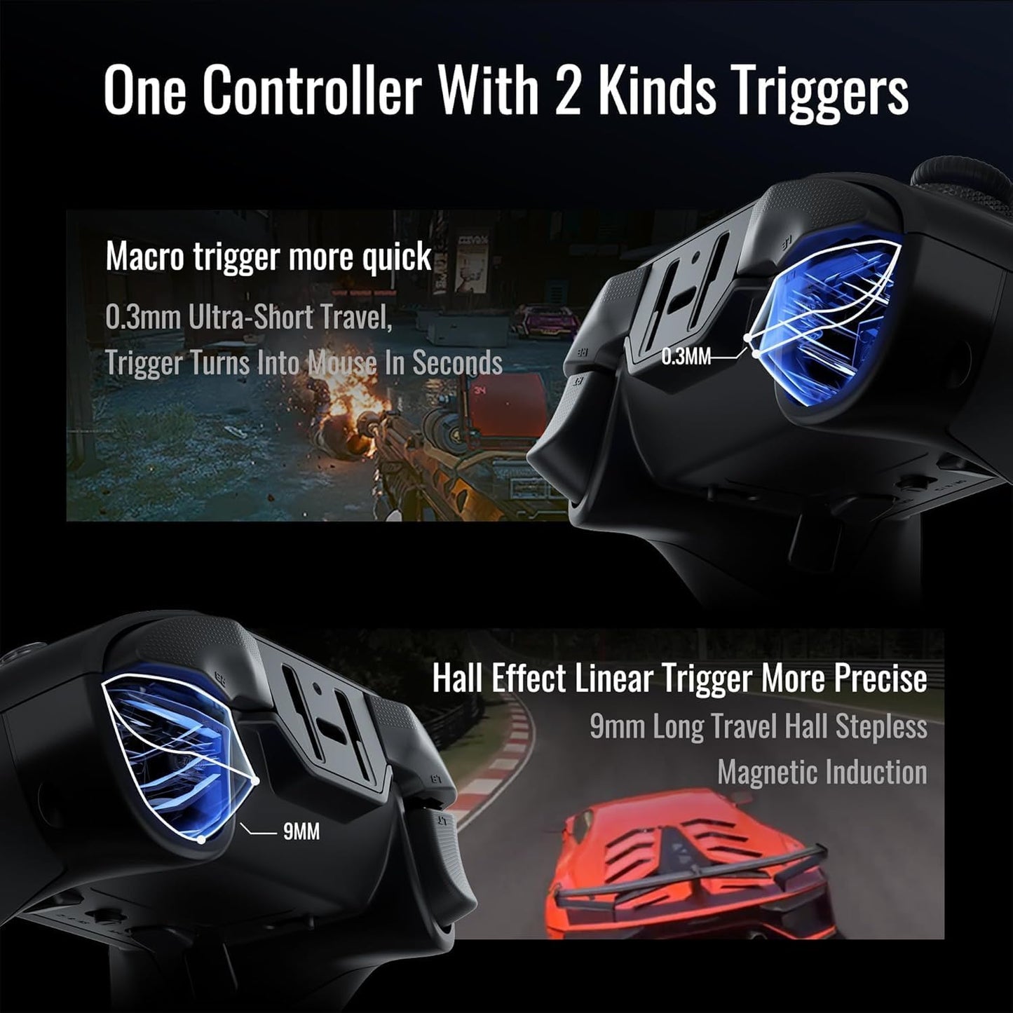 Controlador para PC FLYDIGI Vader 4 Pro