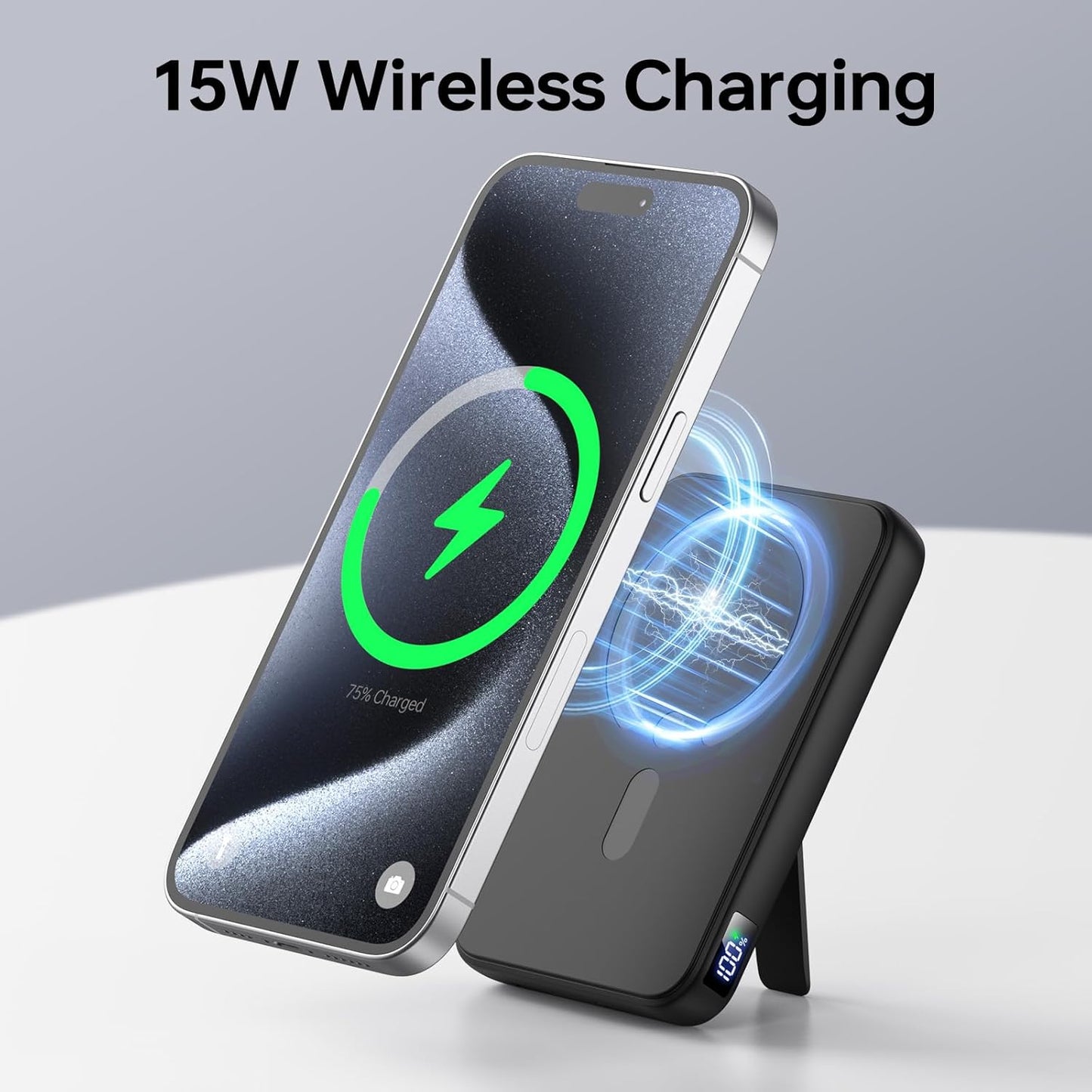 Cargador portátil Magsafe de 12000 mAh carga rápida W16