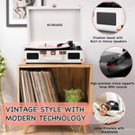 Tocadiscos De Vinilo Con Altavoces Incorporados, RetroAudio