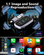 Adaptador inalámbrico CarPlay Bluetooth Yeysua (USADO)