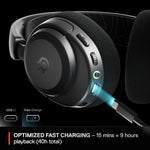 Audífonos Gamer SteelSeries Arctis Nova 3P WL Negro