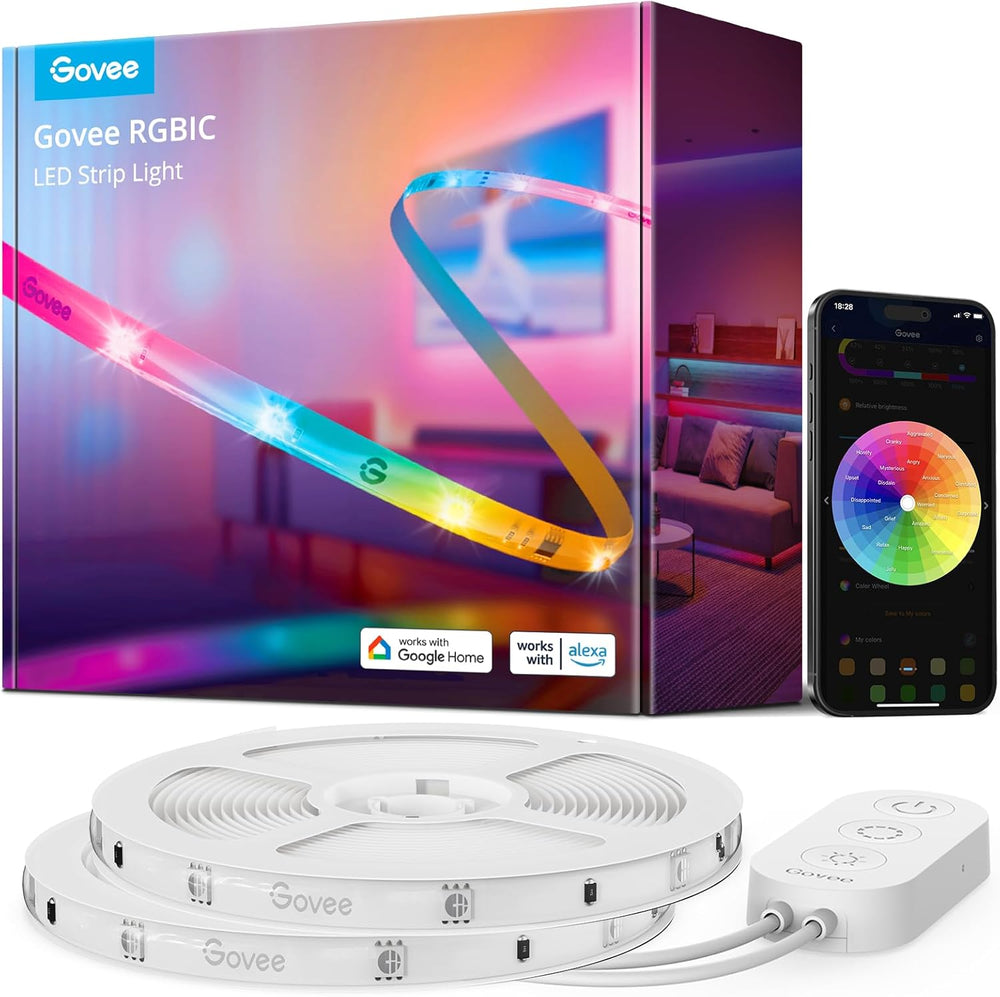 Tira LED Govee RGBIC H619E 20m Bluetooth