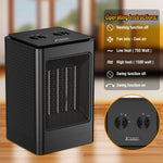 Calentador  eléctrico oscilante de 60 ° DAONEG 1500 W portátil