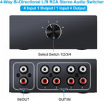 Conmutador de Audio estéreo bidireccional L/R (USADO)