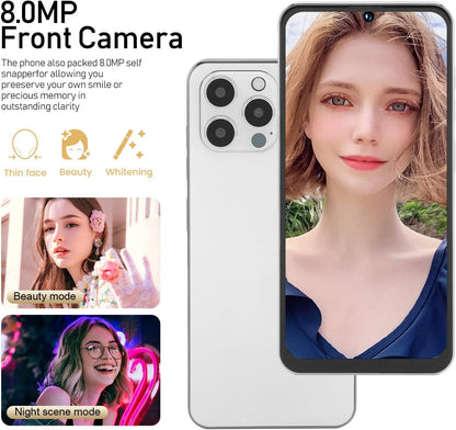 Smartphone Desbloqueado I14 Pro, RAM 2GB, Android 10.0(USADO)