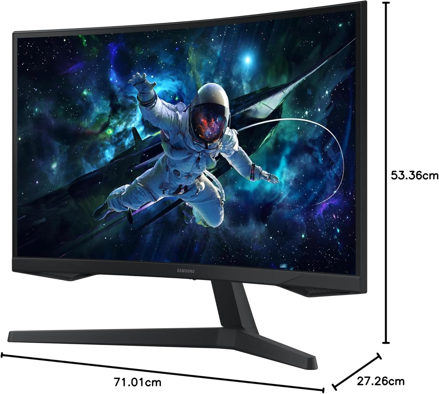 Monitor Samsung Odissey G5, 32" , Pantalla Curva 1000r.