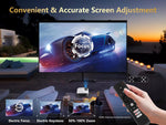 Proyector inteligente Goodee YG600, 4K con WiFi, 5G y Bluetooth