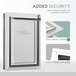 Eillion Puerta Para Mascotas Grande L Con Marco De Aluminio