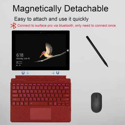 Teclado Zoof 2089D para Microsoft Surface Pro de 13", 11 /10 /9 /8 /X