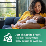 Biberón Vidrio Philips Avent Natural 4 Oz 4 Pzs 0-3M