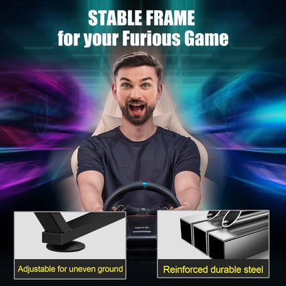 Soporte GTPLAYER GTS04-BLK-TP, para volante de simulación de carreras.