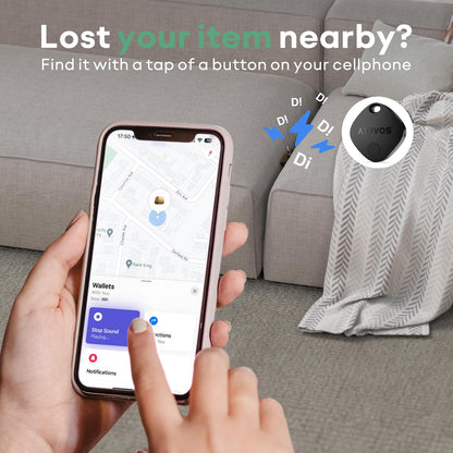 Rastreador de equipaje compatible AppleFindMy (USADO)