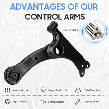 Brazos de control delantero inferior para Toyota Celica 2003-2008