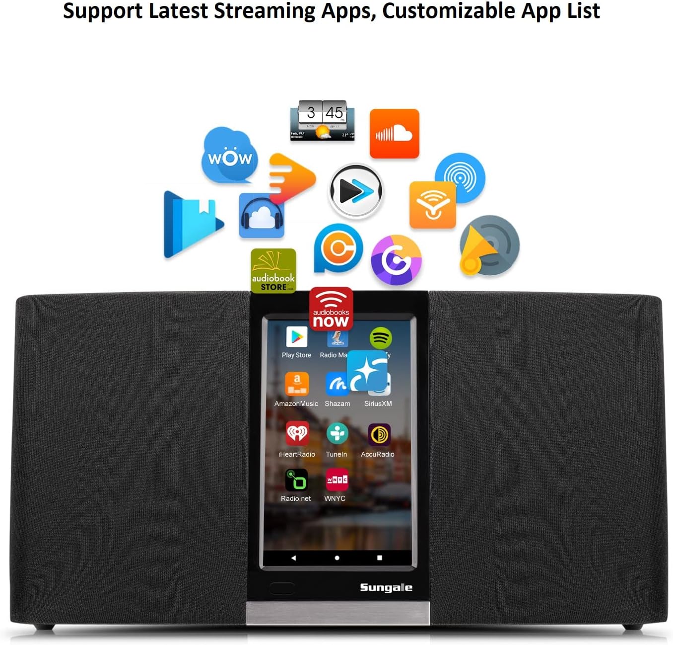 Radio a internet transmision musica/entretenimiento (USADO)