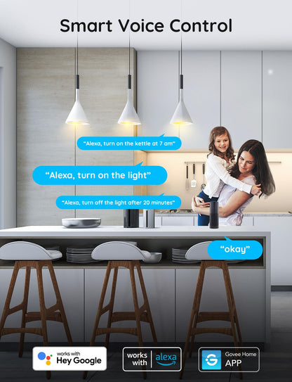 Govee Smart Plug, mini toma de corriente WiFi.