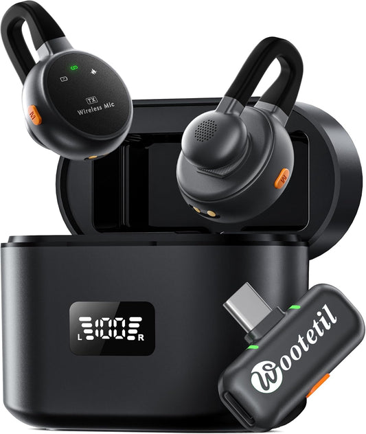 Micrófono Lavalier inalámbrico cancelación de ruido