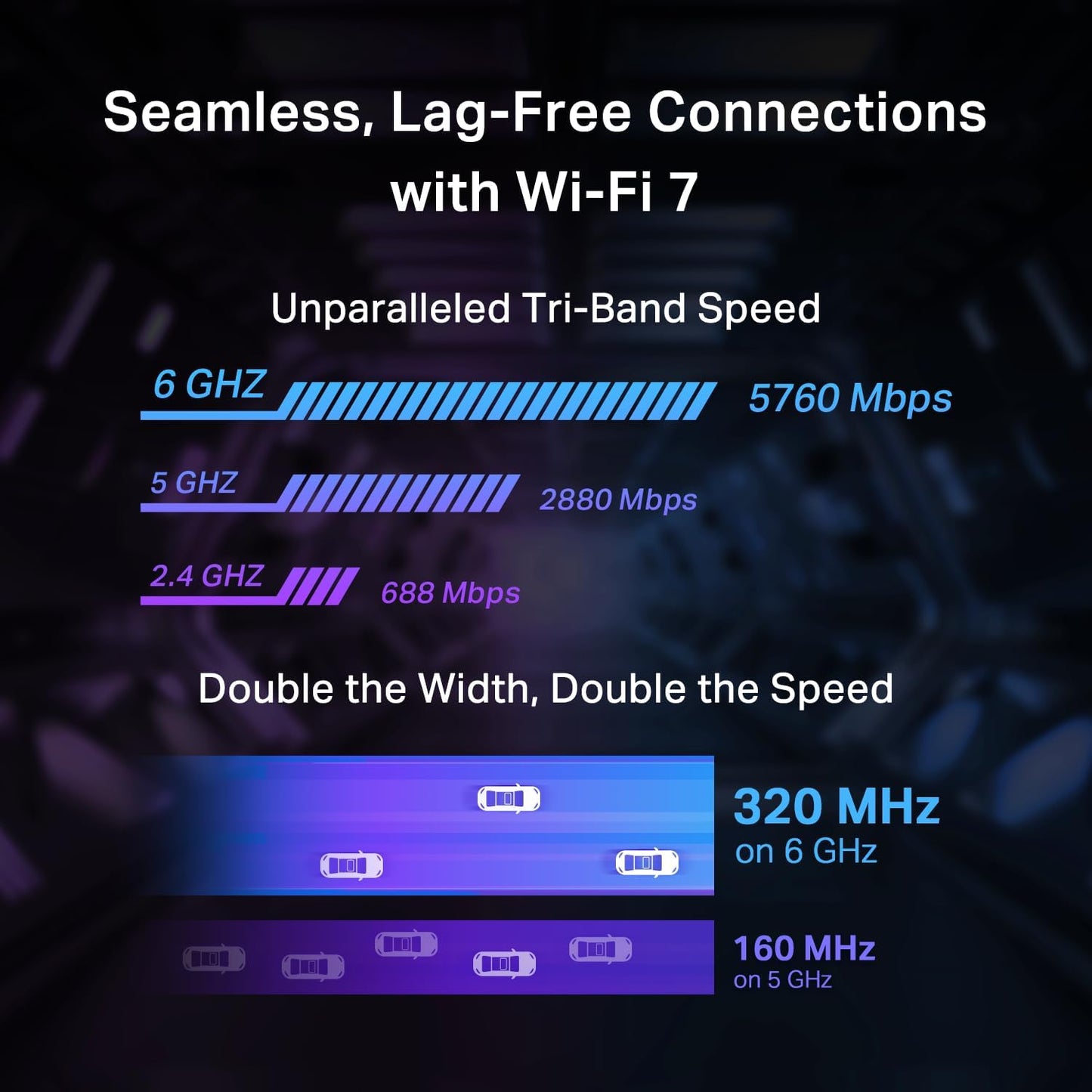 TP-Link, Tarjeta WiFi 7 BE9300 PCIe WiFi para PC, (USADA).
