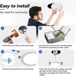 CHARKEE 20 Luces LED Empotrables 6 Pulgadas 5 Tonos