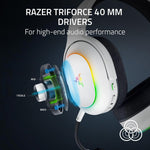 Audífonos Gamer Razer Barracuda X Chroma- White