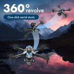 Mini dron C10 con cámara de cuatro direcciones (USADO)