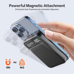 Banco de Energía Magnético 830, Batería de 1200 mAh. (USADA)