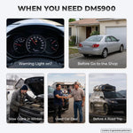 Escáner OBD2 Autophix DM5900, códigos ABS, SRS, transmisión y motor.