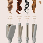 Plancha Sharper Image Revel 4 En 1 Multiestilizador
