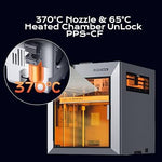 Impresora 3D QIDI Max4 Combo plateada con cámara calefaccionada y almacenamiento de filamento — vista 4