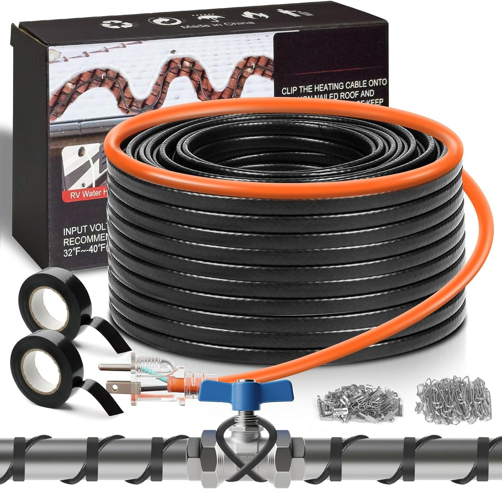 Cable calefactor para protección tuberías 100pies