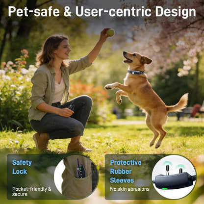 Control remoto para collar de adiestramiento canino, Nikketta S3