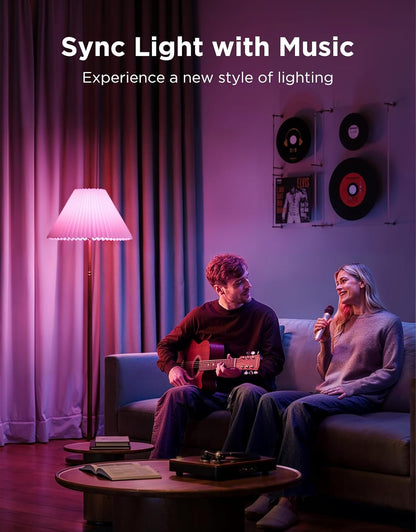 Bombillas LED inteligentes Govee, RGB Alexa, Matter, Google, 850 LMN