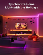 Tira de luces Govee H61B6, control inteligente, LED RGBIC Alexa.
