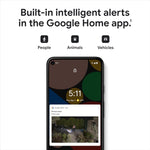 Cámara De Seguridad Con Reflector Google Nest CAM