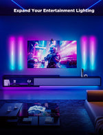 Luces LED Govee Glide RGBIC Inteligentes Pared Gaming