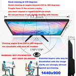 Monitor Yoyetion de 19" HD (1440 x 900), 75HZ HDMI-VGA, LED.