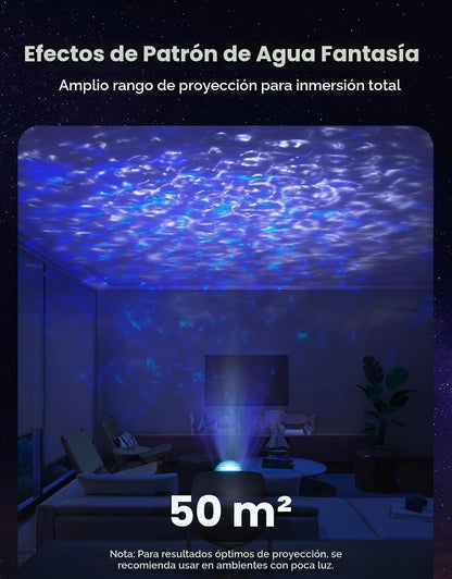 Proyector con ondas oceánicas y ruido blanco Govee H6094, (USADO)