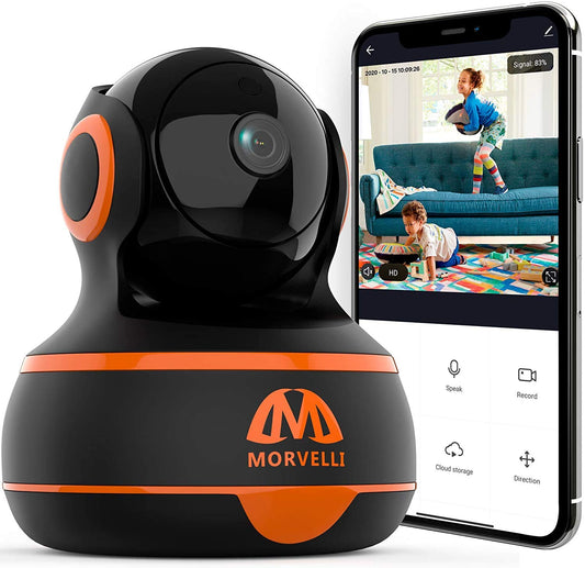 Morvelli FHD22 WiFi Cámara de Seguridad para el hogar 2.4 GHz.