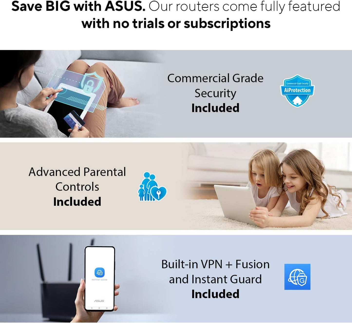 Router para juegos ASUS Rog Rapture GT-AXE11000, WI-FI 6E.