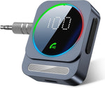 Adaptador auxiliar SONRU ANC para coche Gris