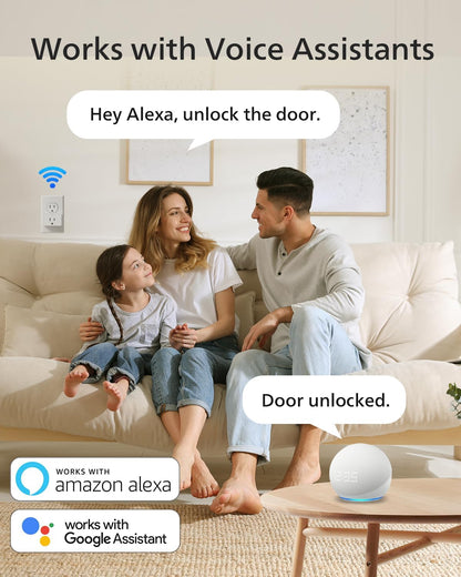 Cerradura inteligente WiFi Philips, desbloqueo automático App y huella.