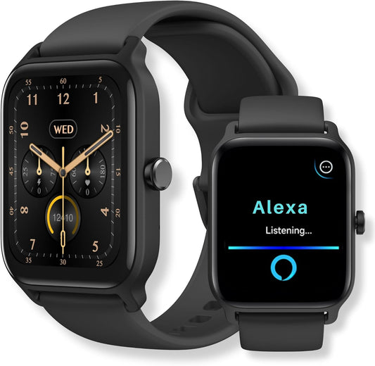 Reloj Inteligente Unisex, IP68 Alexa Integrado, Android iOS.